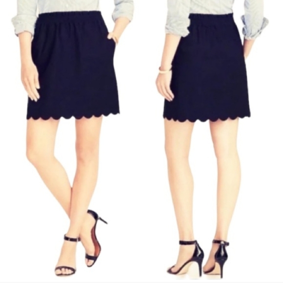 J Crew Scalloped Skort - Picture 1 of 5